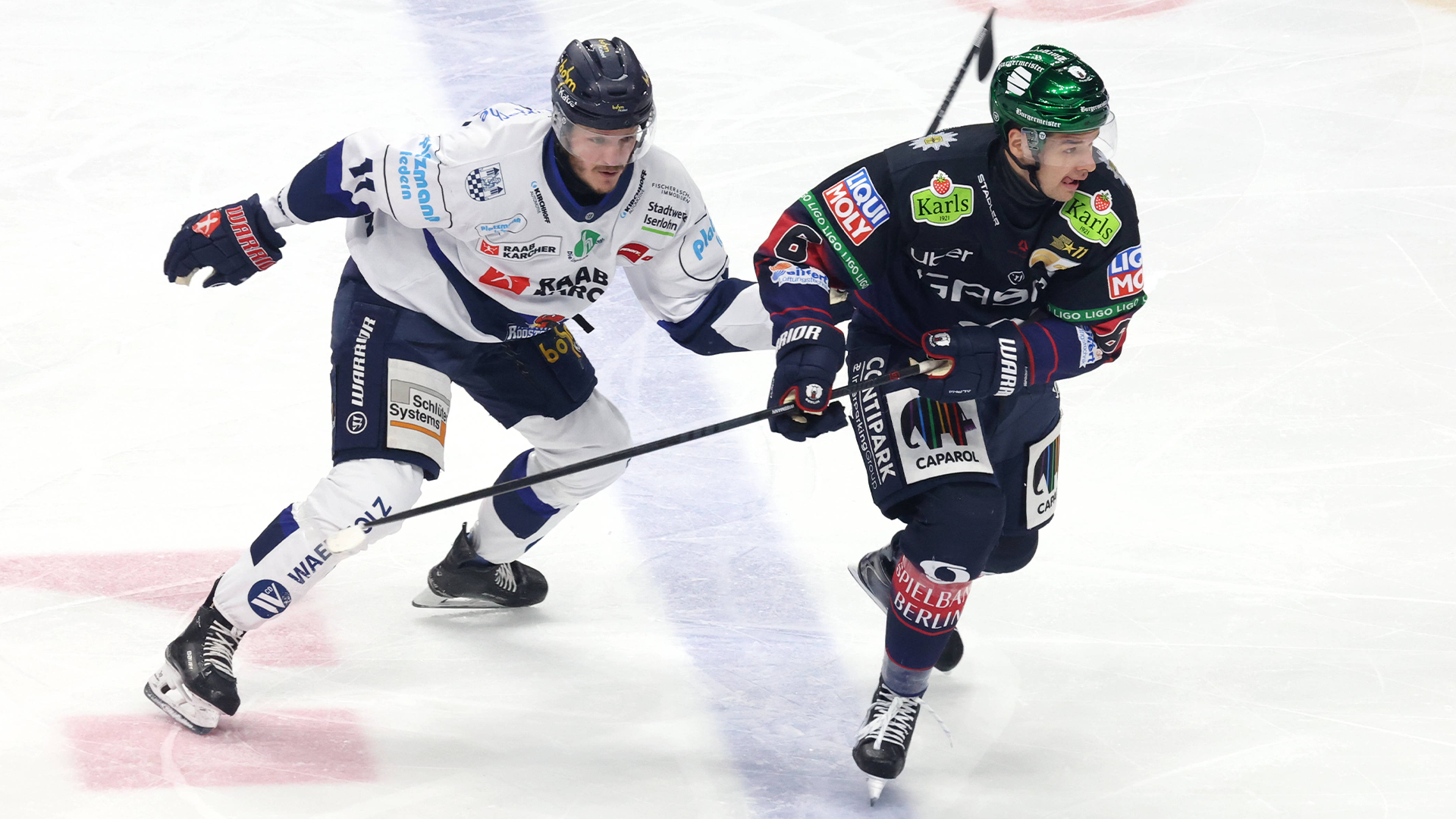 Eisbären Berlin gg. Iserlohn Roosters